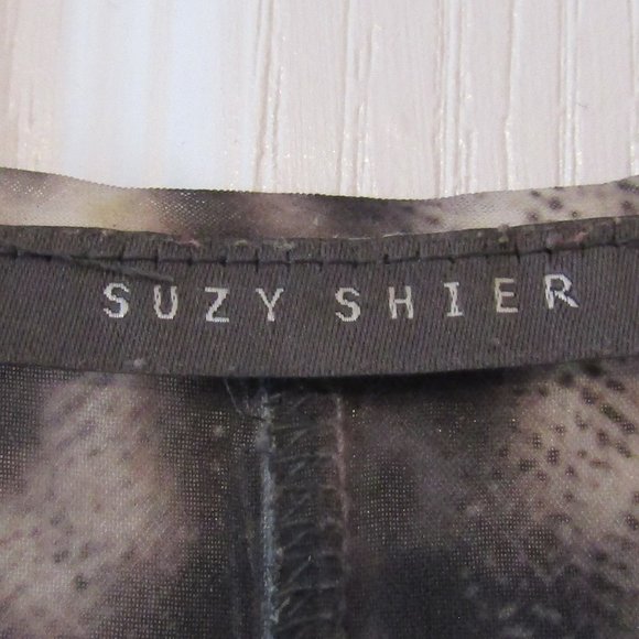 Smoky Gray flowing Sleeveless blouse - Picture 3 of 5